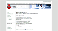 Desktop Screenshot of mdtalks.com